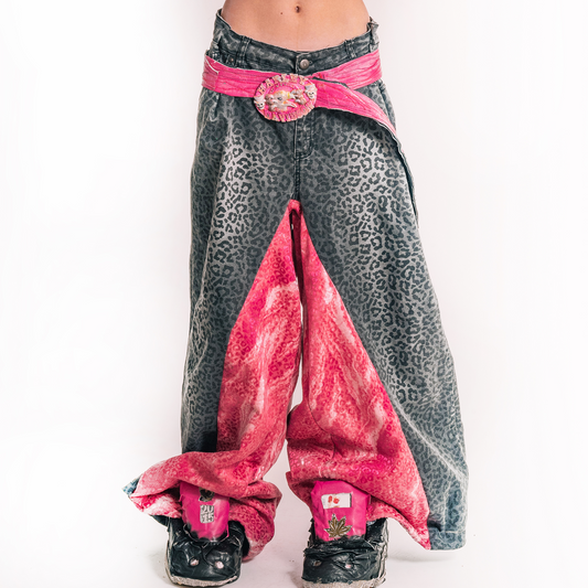CHEETAH HUGE DENIM